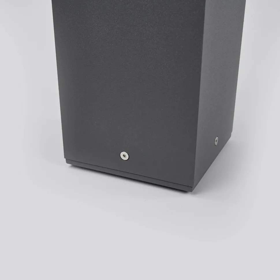 Lucande veilampe Klemens, 90 cm, antrasitt, metall, E27