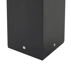 Lucande veilampe Klemens, 90 cm, svart, metall, IP54