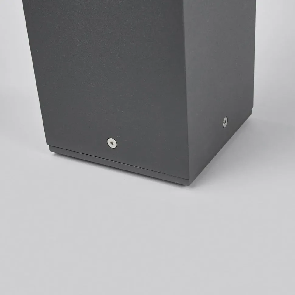 Lucande veilampe Klemens, 65 cm, antrasitt, metall, E27