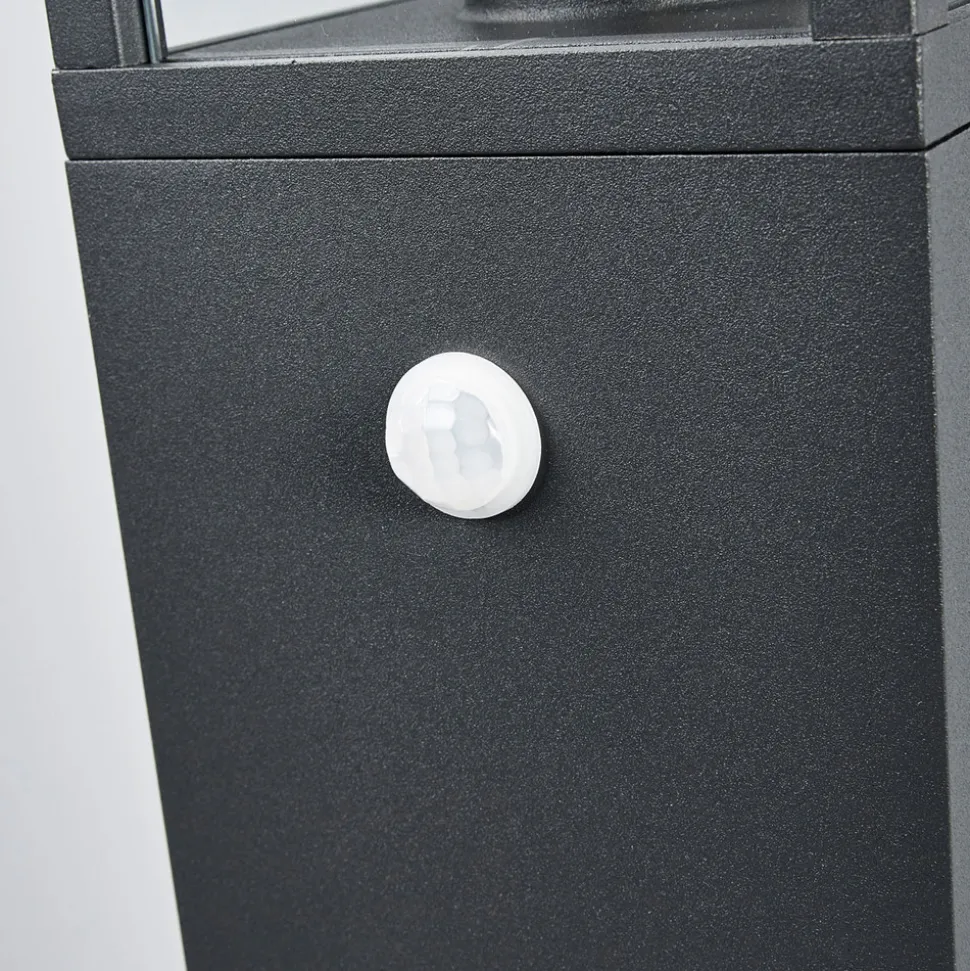 Lucande veilampe Klemens, 65 cm, sensor, antrasitt, E27