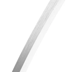 Lucande Velanoris gulvlampe, 2 lyskilder, børstet aluminium