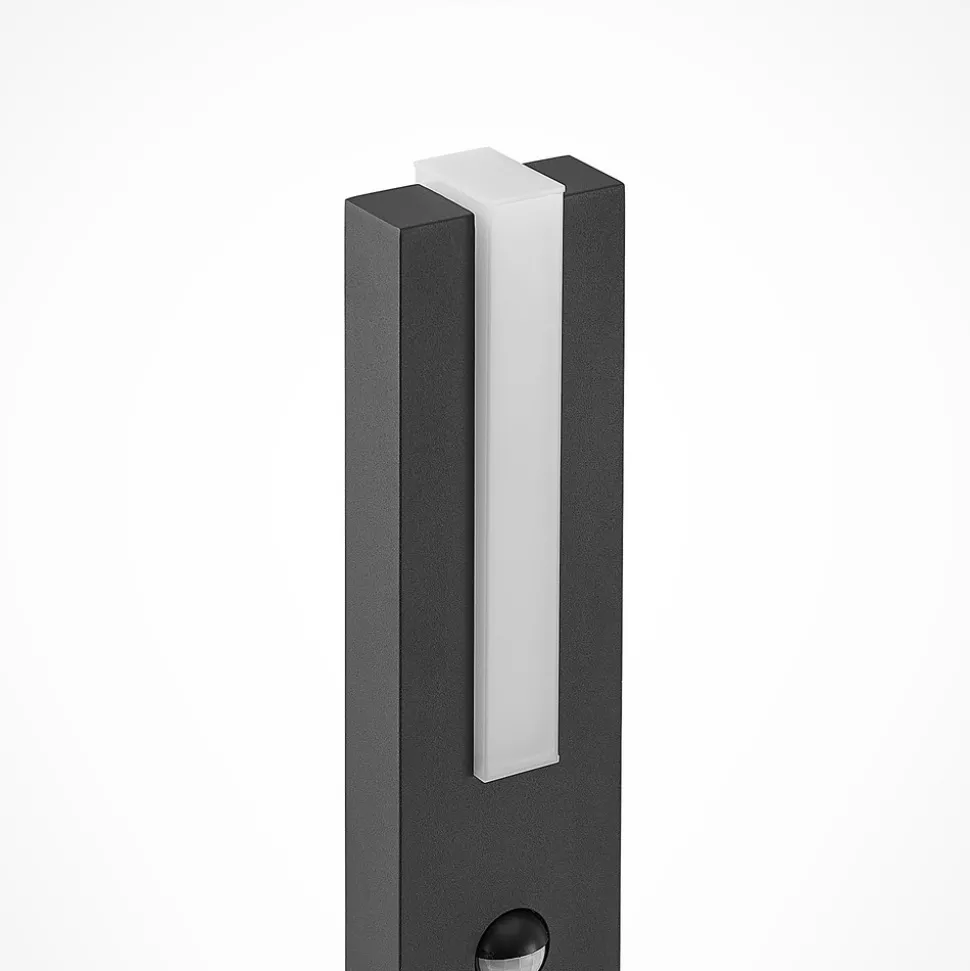 Lucande Virgalia LED-veilampe, bevegelsessensor, 100 cm, IP54