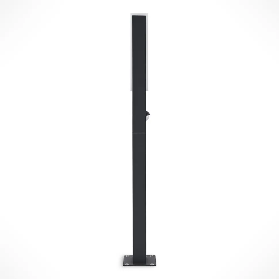 Lucande Virgalia LED-veilampe, bevegelsessensor, 65 cm, IP54