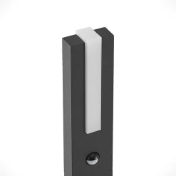 Lucande Virgalia LED-veilampe, bevegelsessensor, 65 cm, IP54