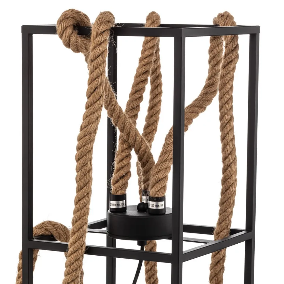 Lucande Vlados gulvlampe, bur, 3 lyskilder.