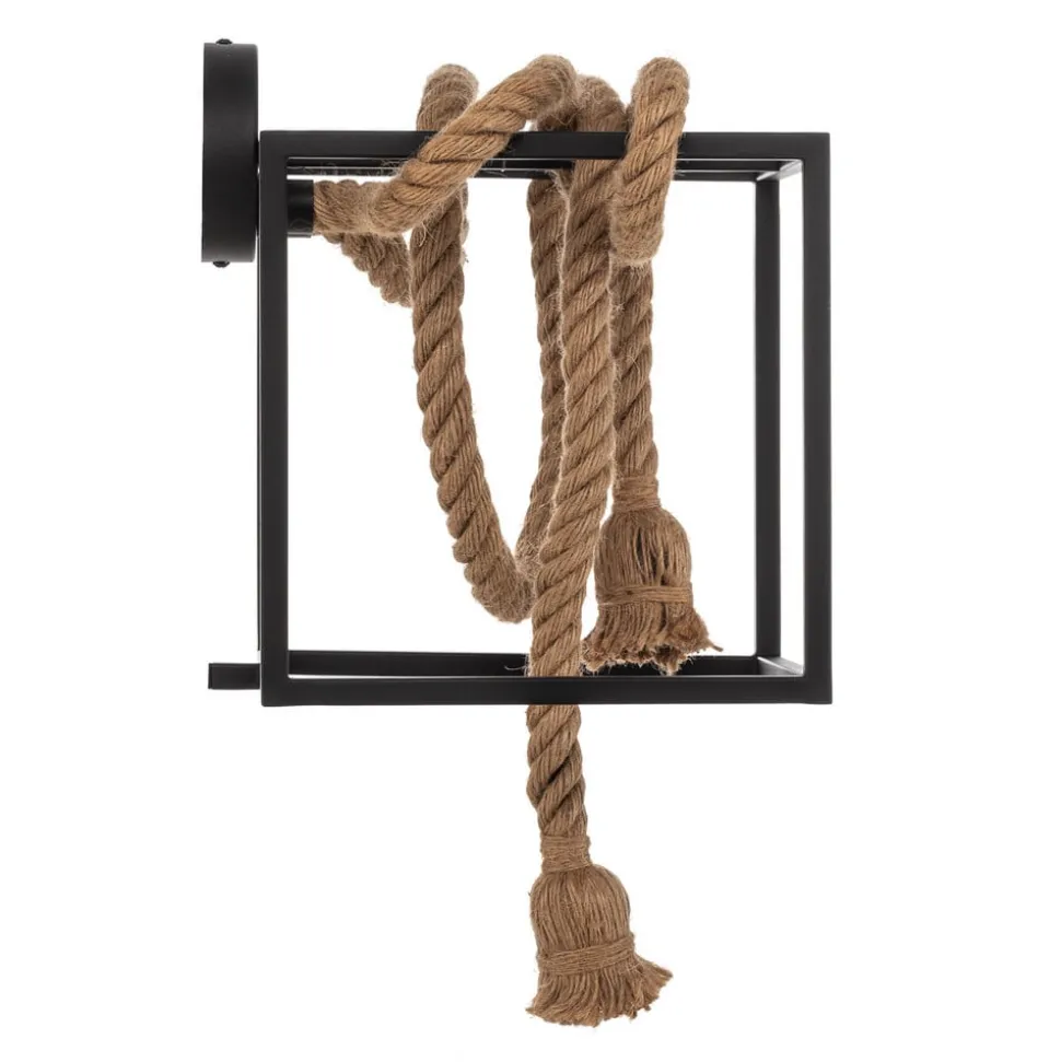 Lucande Vlados vegglampe, bur, 29 cm