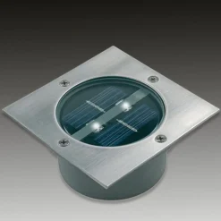 Lugo LED-bakkespot, IP44, 10,5 x 10,5 cm