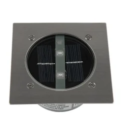 Lugo LED-bakkespot, IP44, 10,5 x 10,5 cm