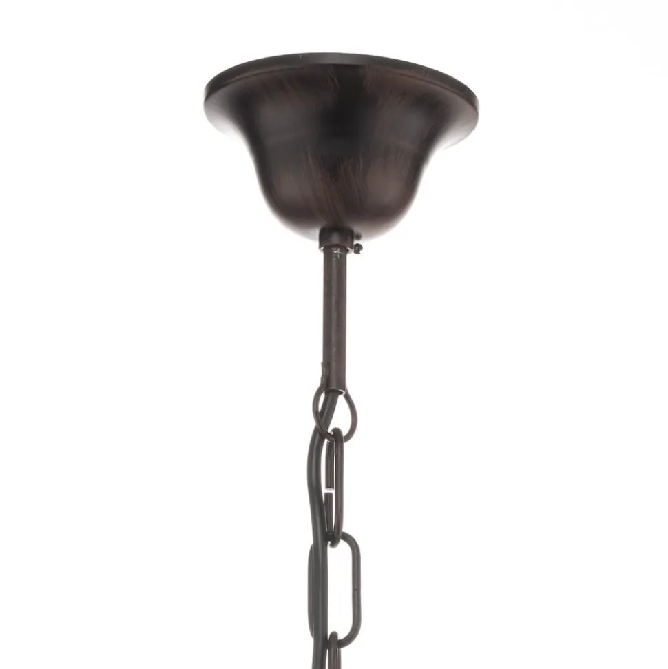 Lysekrone Fiamma Marrone 5 lyskilder uten skjerm