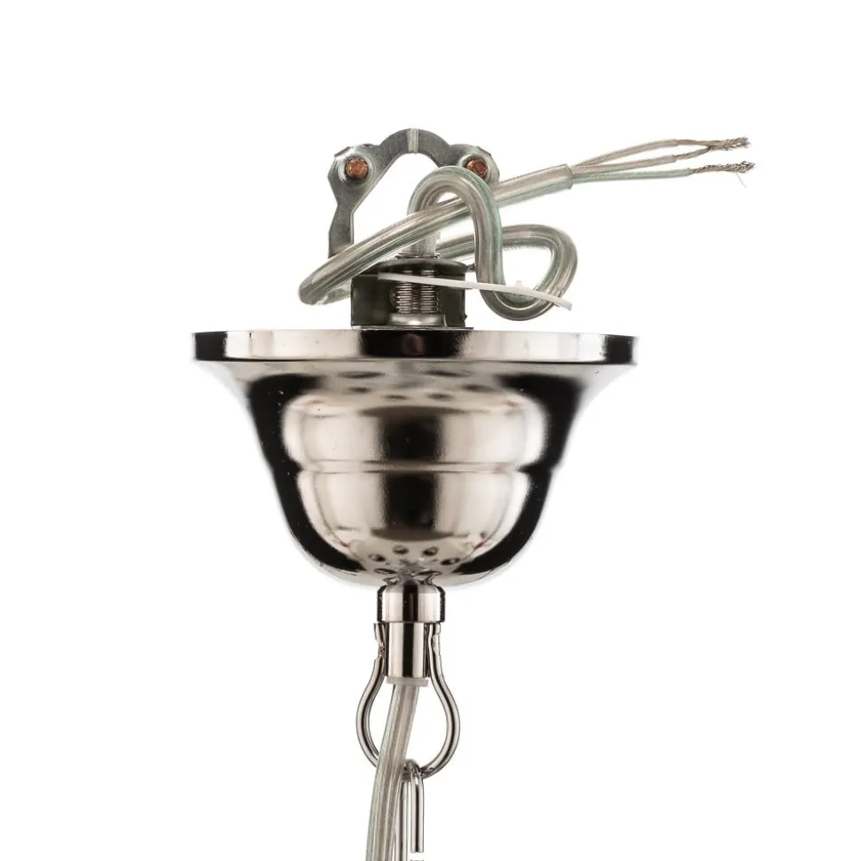 Lysekrone Jacqueline, 6 lyskilder, svart