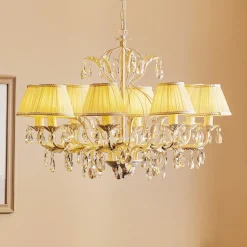 Lysekrone Karen med 8 lyskilder, elfenben