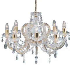 Lysekrone MARIE THERESE, 8-l. messing