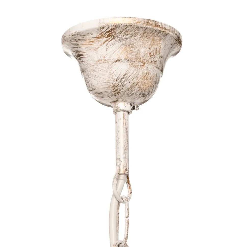 Lysekrone Teresa, elfenben 8 lyskilder