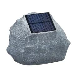 Lysende solarstein Lior med LED