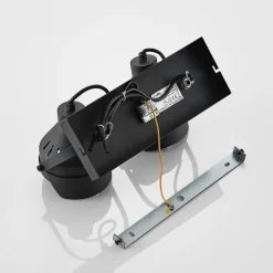 Lyskaster-spot Henega i svart, 2 lyskilder