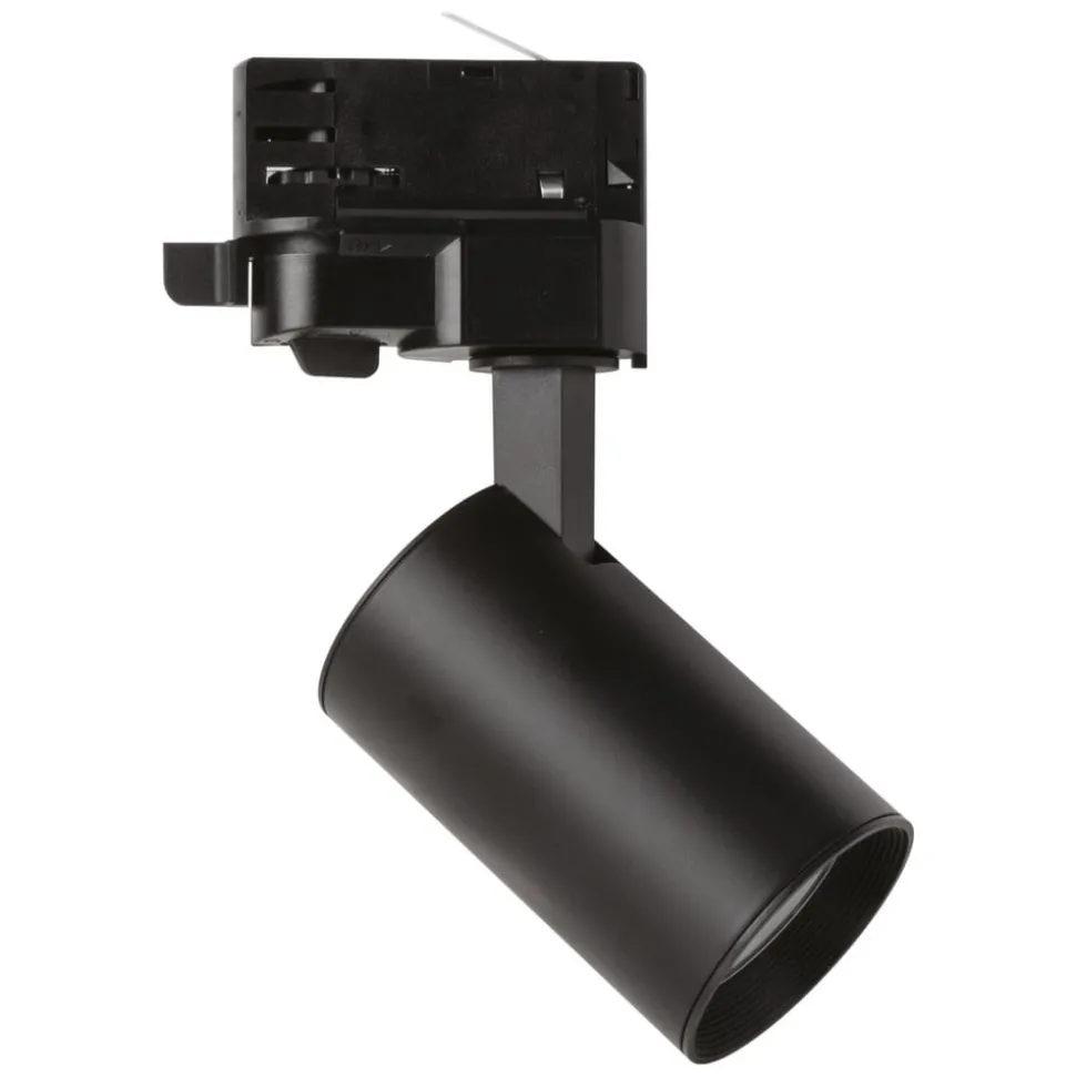 Marco 2 Mini LED-spot, 3-fase skinne, svart, 2 800 K