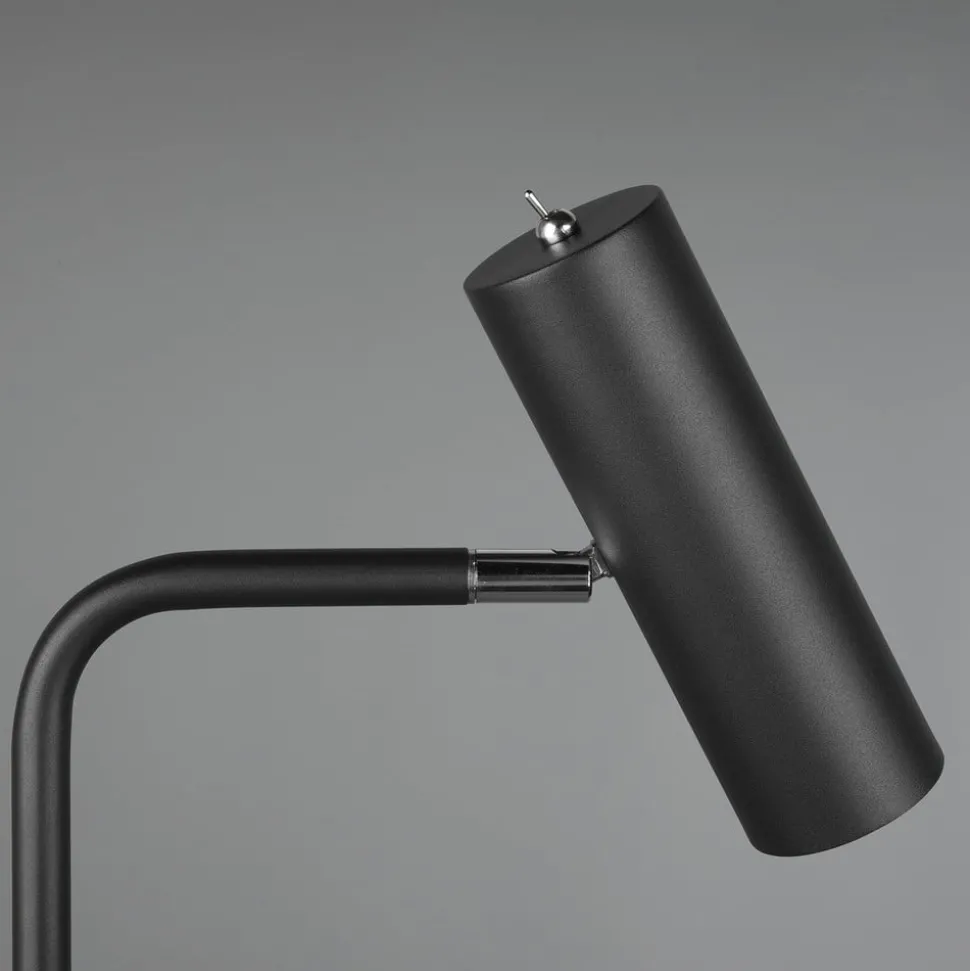 Marley gulvlampe, svart, høyde 151 cm, metall