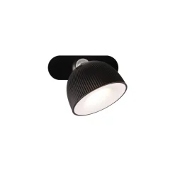 Maxima LED oppladbar bordlampe, svart, høyde 41 cm, plast