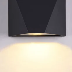 Maytoni Beekman utend LED-vegglampe 3 000 K svart