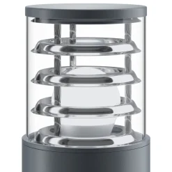 Maytoni Bronx sokkellampe, grå