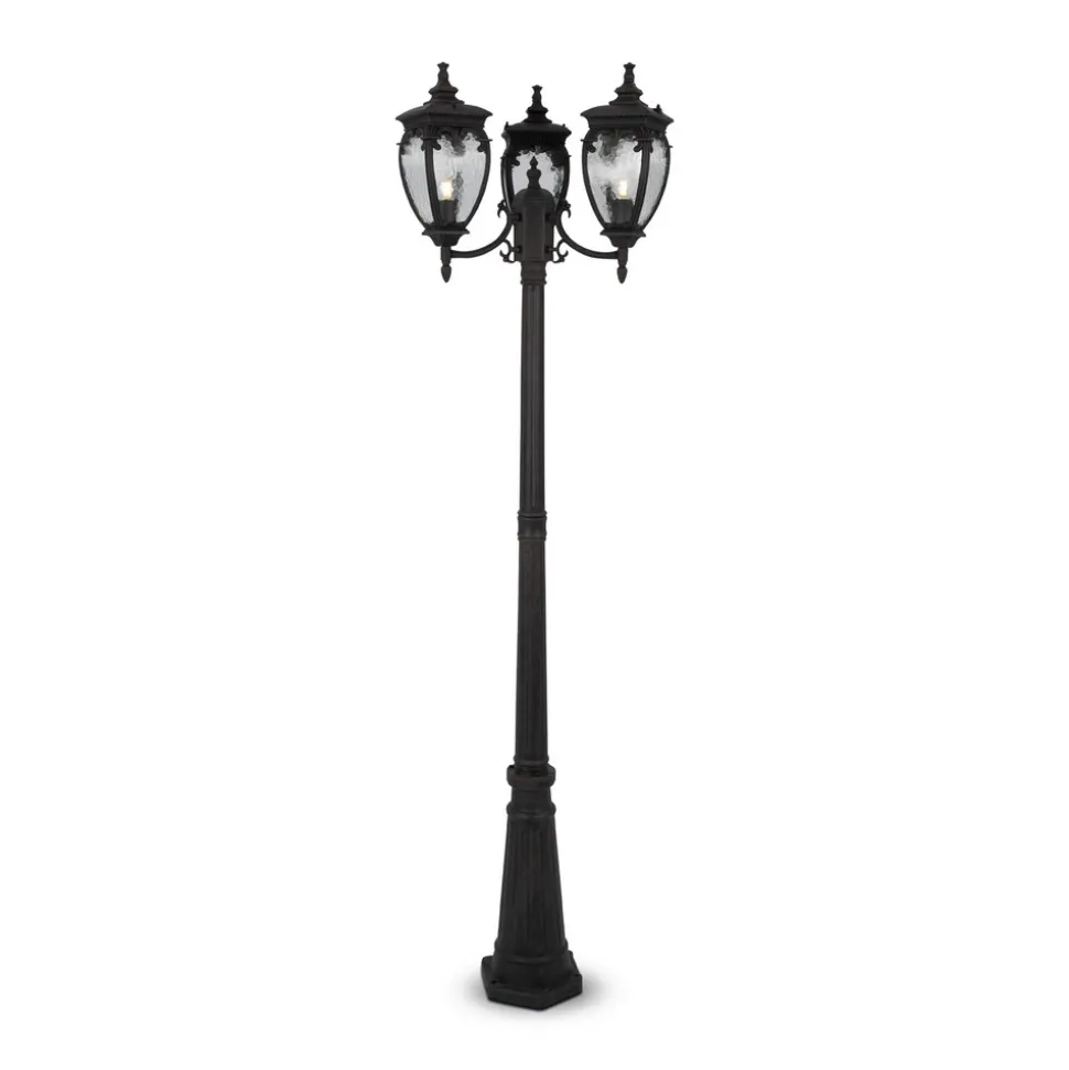 Maytoni Fleur lyktestolpe, bronse