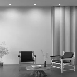 Maytoni innfellingslampe Dot hvit rund 11,8 x 9 cm aluminium GU10