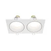 Maytoni innfelt taklampe Zoom hvit 17 x 9 cm 2 lyskilder IP65