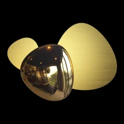 Maytoni Jack-stone LED-vegglampe, 36,6 cm, gull