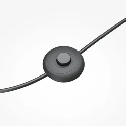 Maytoni LED-gulvlampe Solid, høyde 128,2 cm, betong, akryl