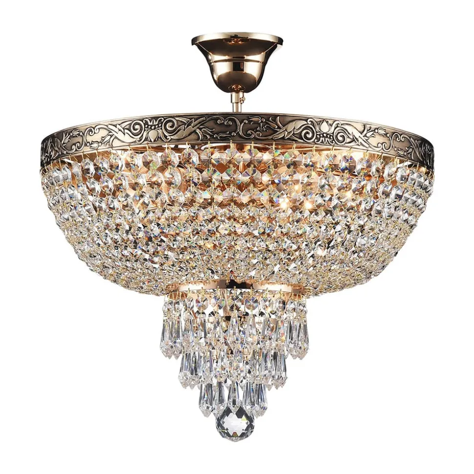 Maytoni Palace lysekrone med krystallskjerm