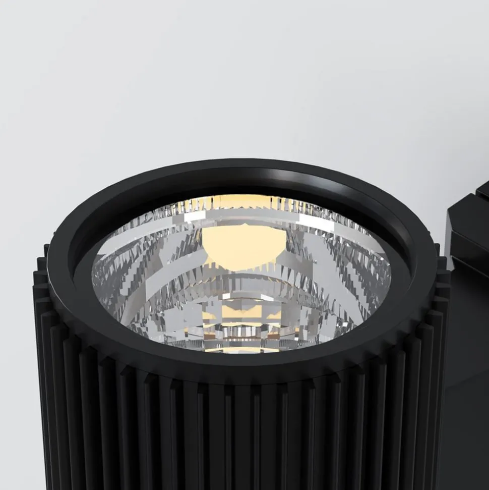 Maytoni Rando utendørs vegglampe 1 lyskilder svart