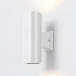 Maytoni Rando utendørs vegglampe, 2 lyskilde, hvit