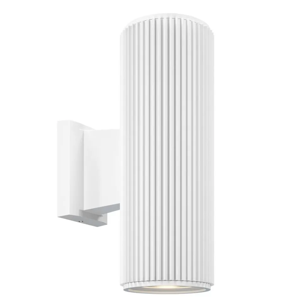 Maytoni Rando utendørs vegglampe, 2 lyskilde, hvit