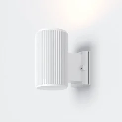 Maytoni Rando utendørs vegglampe, 1 lyskilde, hvit