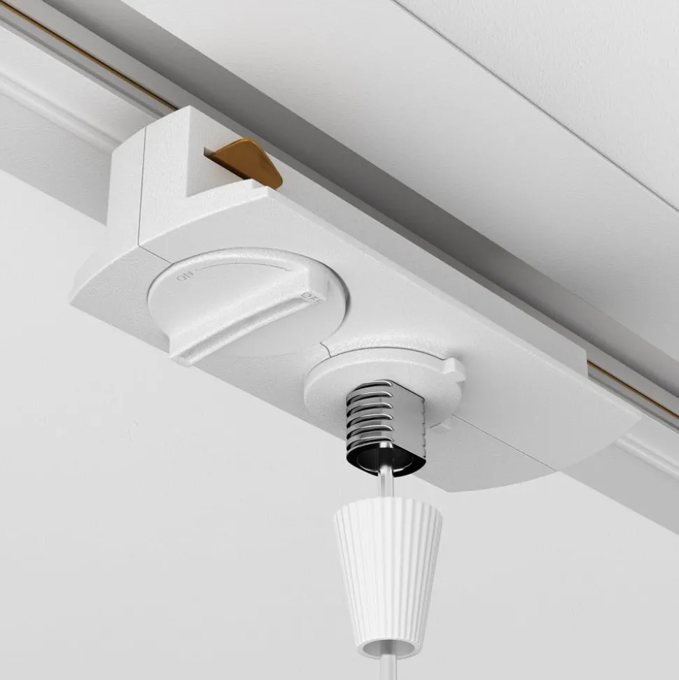 Maytoni Unity pluggkontakt anheng 1-faset strømskinne hvit