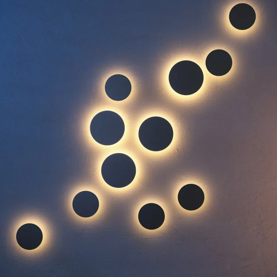 Maytoni Wald utendørs LED-vegglampe, 3000K, grafitt