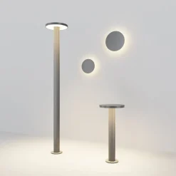 Maytoni Wald utendørs LED-vegglampe, 3000K, grafitt