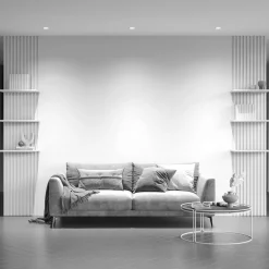 Maytoni Yin LED for innfelt belysning, IP20, 3000K, triac, hvit