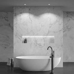 Maytoni Zoom LED innfellingslampe 930 IP65 rund triac, svart