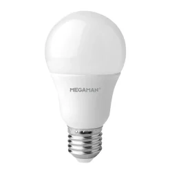 MEGAMAN E27 7W LED-pære A60 810 lm 4 000 K opal