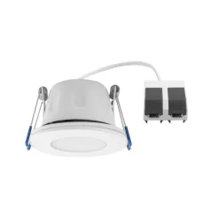 MEGAMAN LED innfelt spot Tego Slim, 10-pakning, 2800 K, hvit