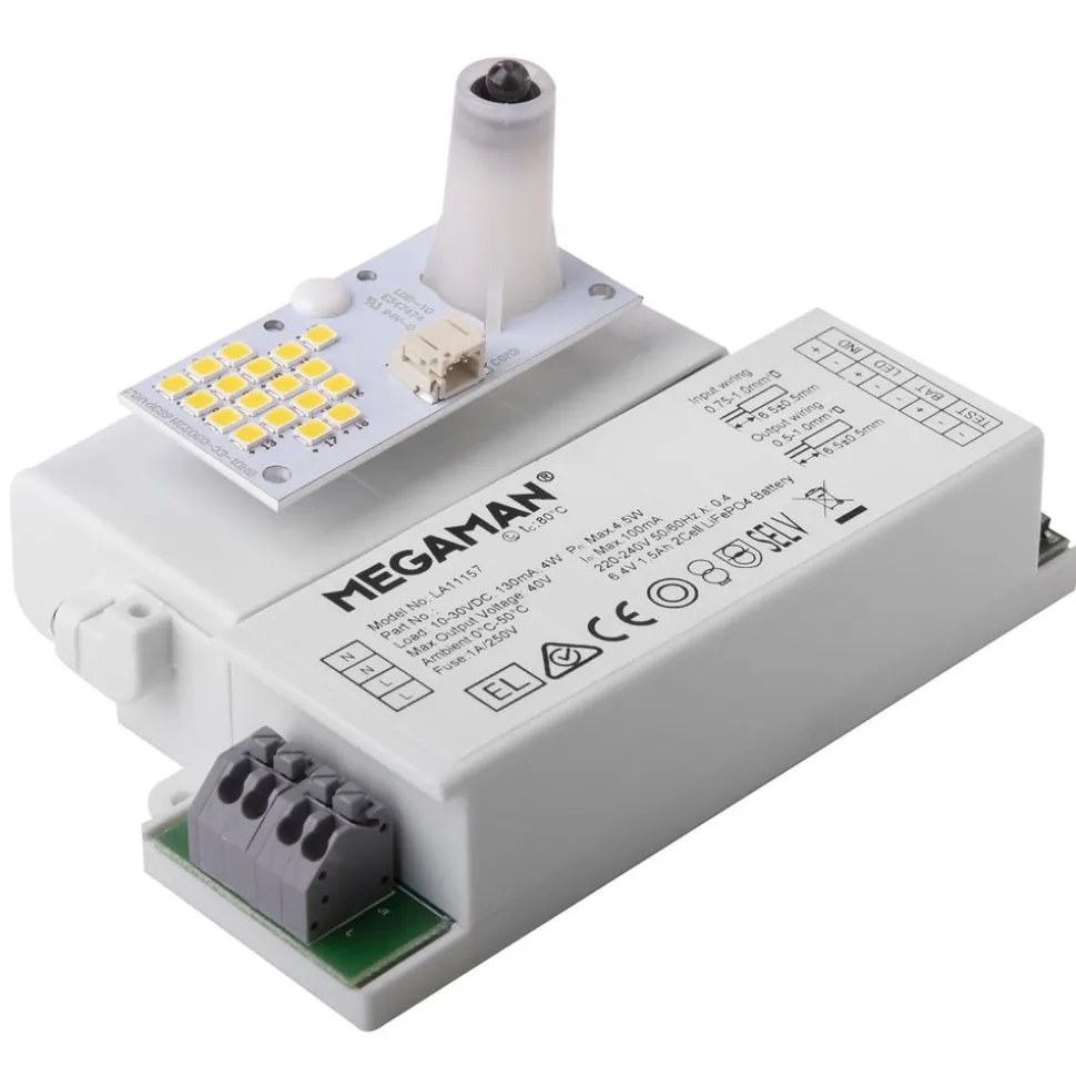 Megaman nødstrømsmodul for Fonda+-serien