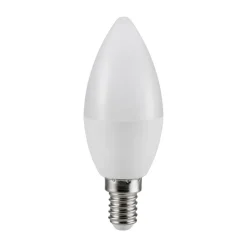 Müller-Licht LED stearinlys E14 2,9 W 2 700 K opal, 2-pakning