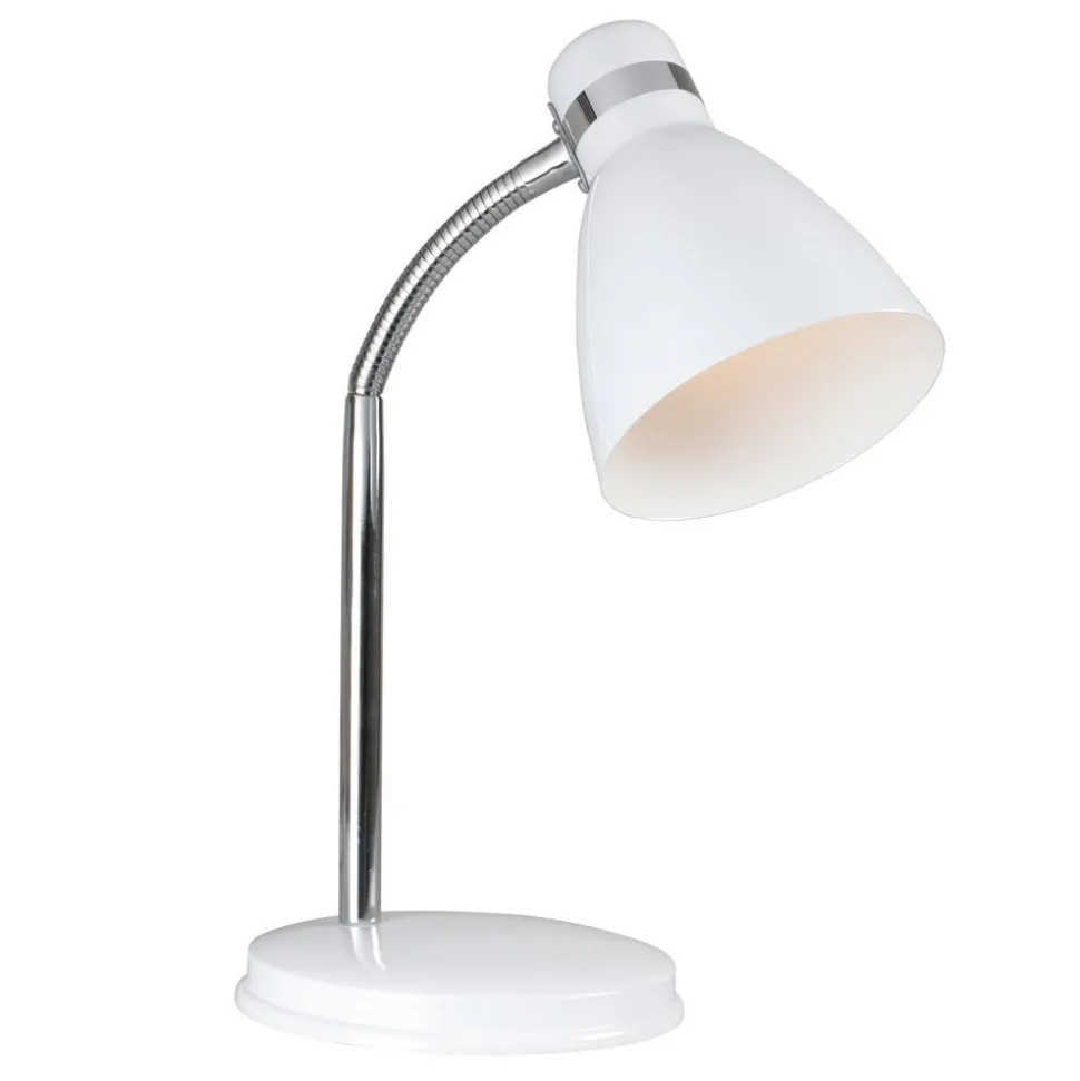 Moderne bordlampe CYCLONE hvit