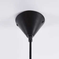 Moderne pendellampe Flynn, betonggrå