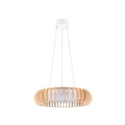 Monte hengelampe, Ø 60 cm, lyst tre, tre, CCT