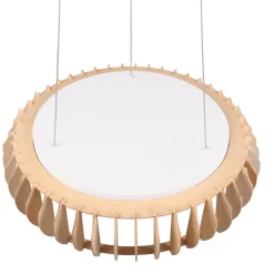 Monte hengelampe, Ø 60 cm, lyst tre, tre, CCT