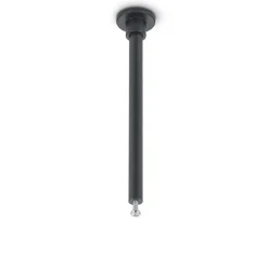 Monteringsstang for DUOline-skinne, svart, 12,5 cm