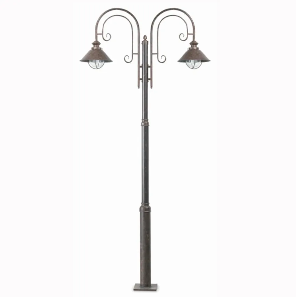 Nautica lyktestolpe med to lys