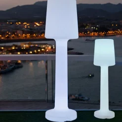 Newgarden Carmen gulvlampe med oppladbart batteri, høyde 165 cm